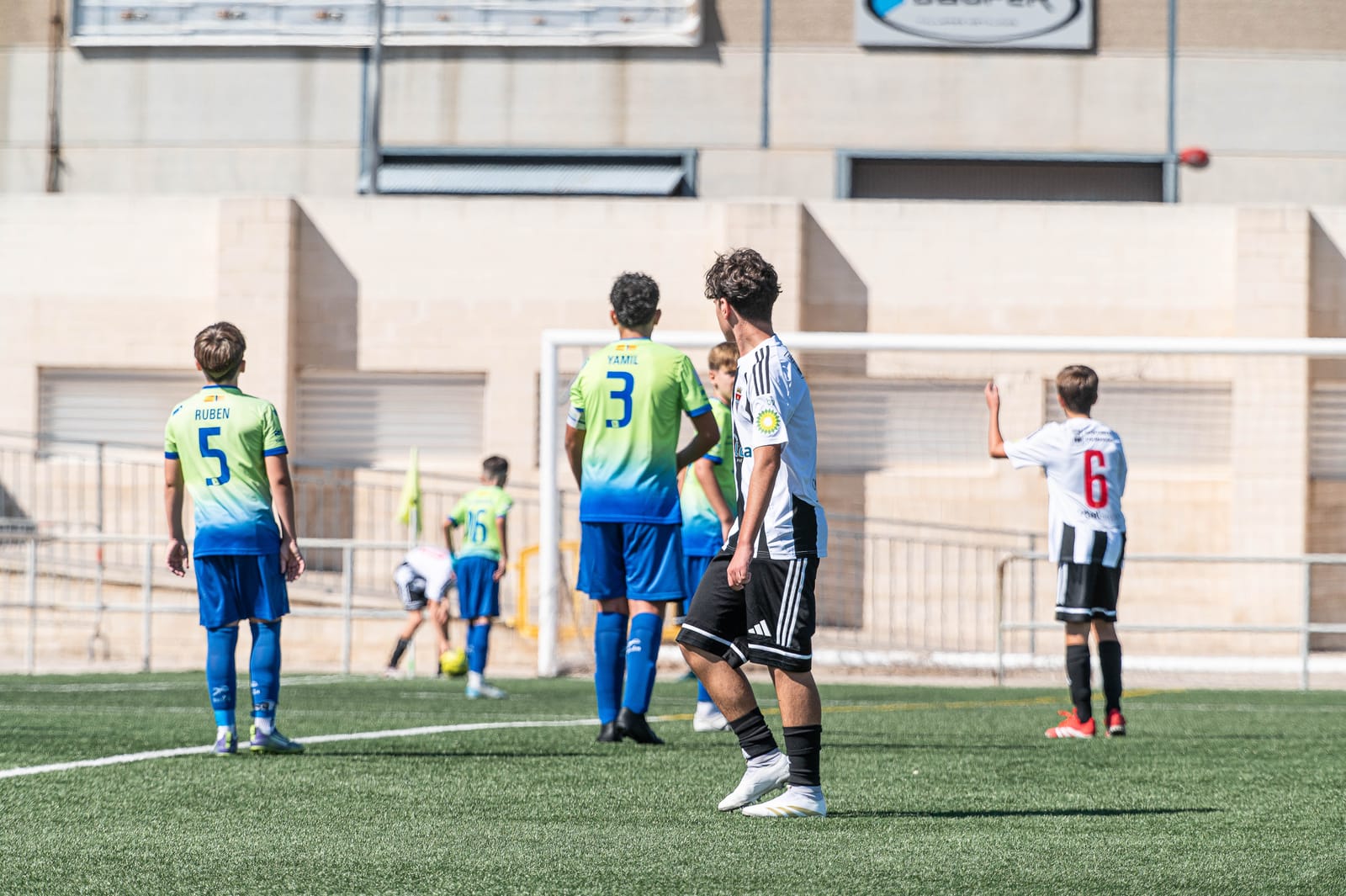 Infantil B 0 — 2 Biensa C.F. 'A' — 6