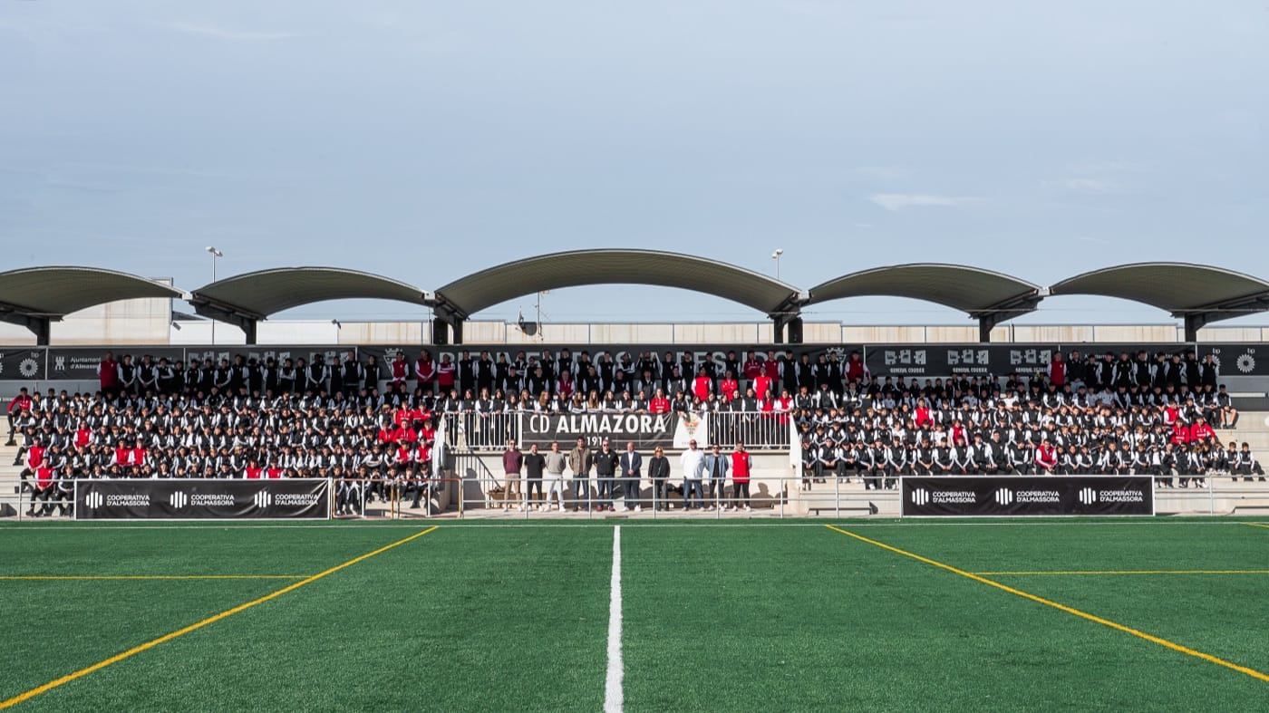 El CD Almazora presenta sus 26 equipos para la temporada 2025/26